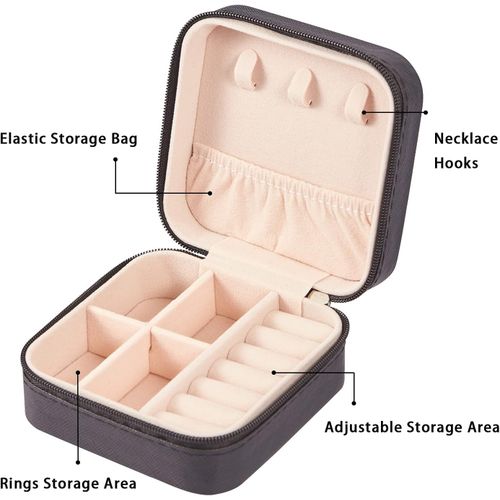 Fashion Travel Jewelry Box Small Organizer Box For Girls Women